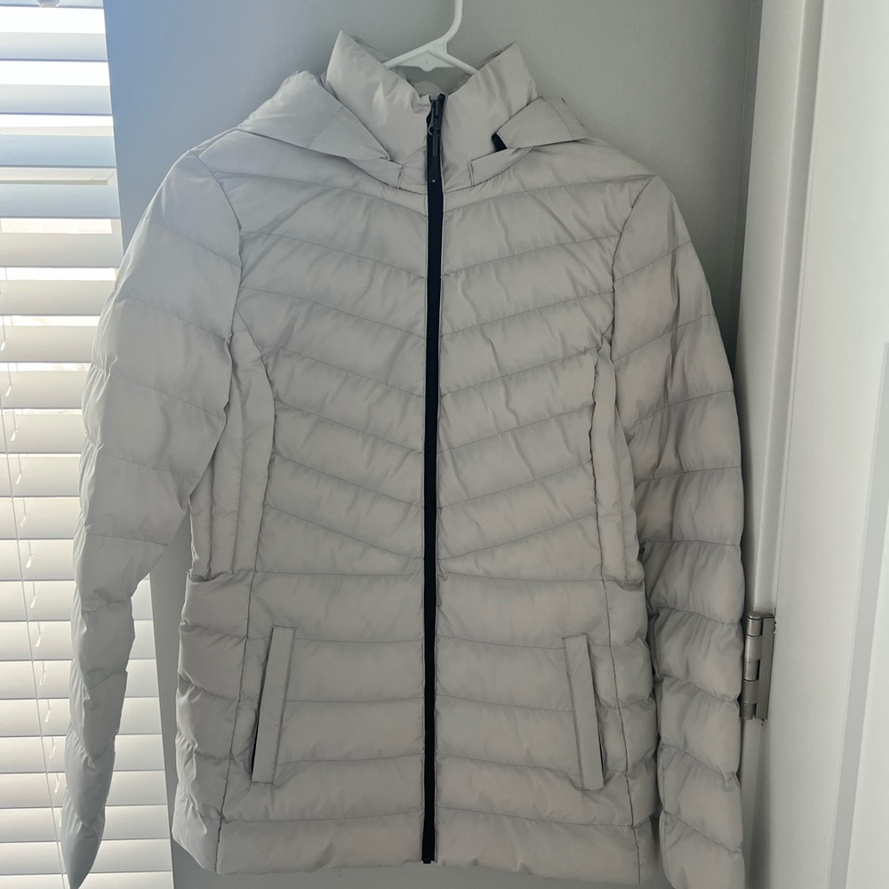 32 Degrees Women's Puffer Jacket - Light Gray